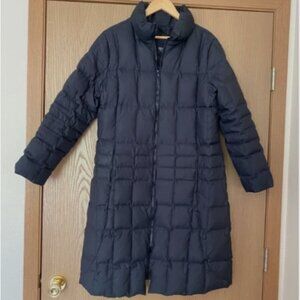 ESPRIT Women's Quilted Puffer Coat with Zip Pockets Winter Outerwear Size L
